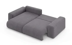 Home affaire Ecksofa »LAKESIDE mit Bettfunktion und Bettkasten, B/T/H 257/166/84 cm« L-Form, Recamiere beidseitig montierbar, mit Wellenunterfederung