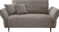 Home affaire Ecksofa »Lazio modern und bequem, schmale Armlehnen, tolle Detailverarbeitung« zwei verschiedene Fußfarben wählbar