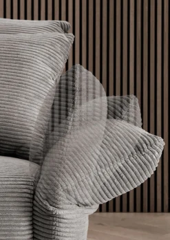 Home affaire Ecksofa »Lazio modern und bequem, schmale Armlehnen, tolle Detailverarbeitung« zwei verschiedene Fußfarben wählbar