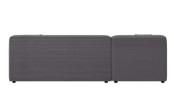 Home affaire Ecksofa »LILLIANA Designsofa, L-Form mit Recamiere rechts/links bestellbar« L-Form mit Wellenunterfederung, Maße B/T/H: 256/160/76 cm