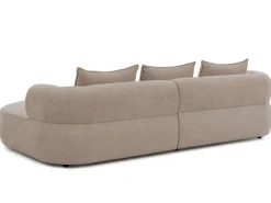 Home affaire Ecksofa »LUSSAC L-Form Design-Sofa mit Zierkissen, Maße B/T/H: 257/159/78 cm« hoher Sitzkomfort und modernes Design, Sofa ohne Bettfunktion