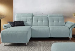 Home affaire Ecksofa »Manhattan L-Form« 2 Sitze mit elektrischer Relaxfunktion, verstellbare Armlehnen