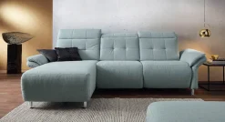 Home affaire Ecksofa »Manhattan L-Form« 2 Sitze mit elektrischer Relaxfunktion, verstellbare Armlehnen
