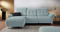 Home affaire Ecksofa »Manhattan L-Form« 2 Sitze mit elektrischer Relaxfunktion, verstellbare Armlehnen