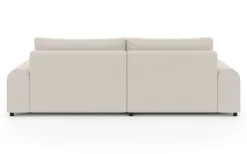 Home affaire Ecksofa »Marsby, mit Bettfunktion und Bettkasten, Maße: B/H/T 242/65/145 cm« L-Form mit Wellenunterfederung, Recamiere links oder rechts bestellbar