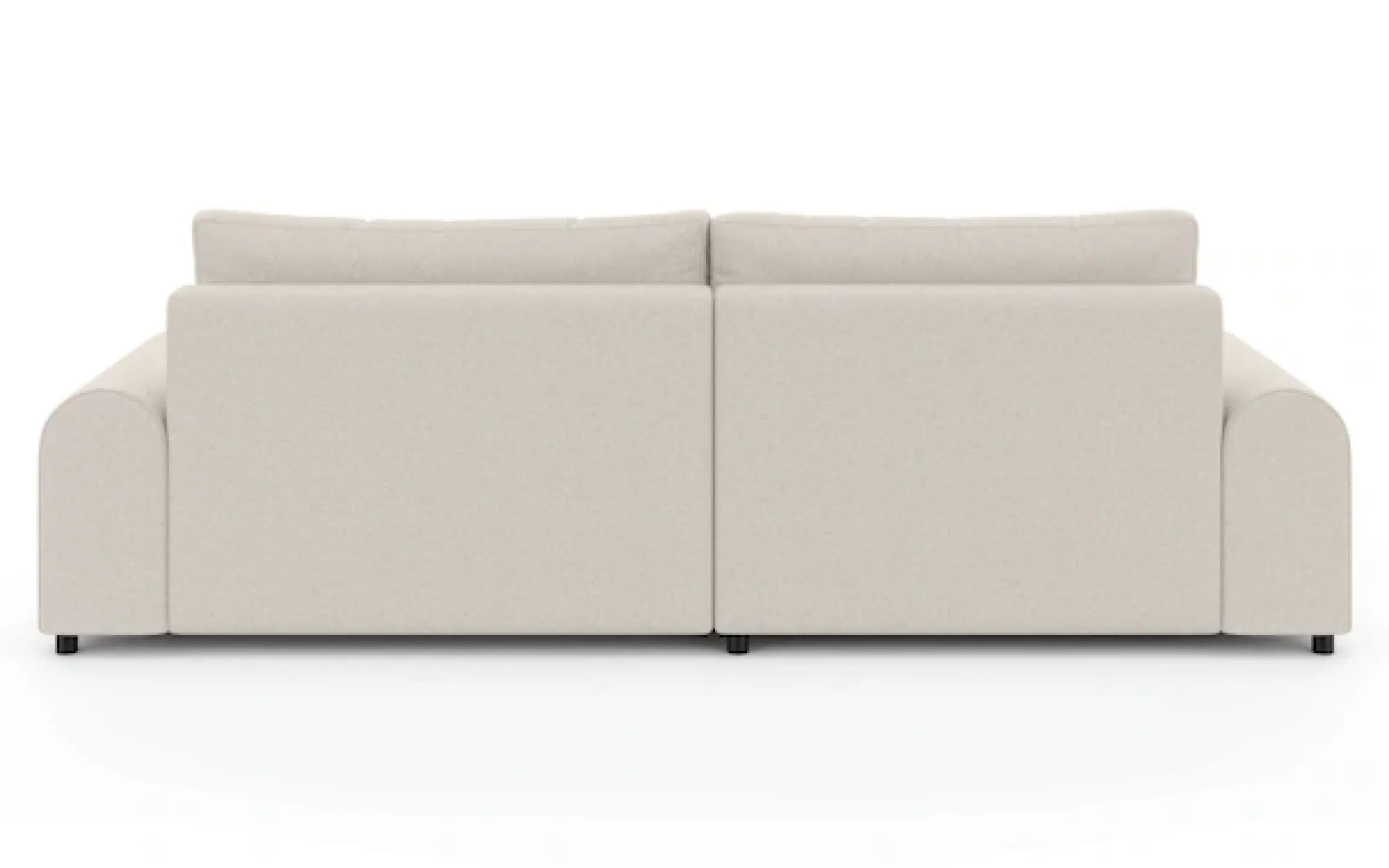 Home affaire Ecksofa »Marsby, mit Bettfunktion und Bettkasten, Maße: B/H/T 242/65/145 cm« L-Form mit Wellenunterfederung, Recamiere links oder rechts bestellbar