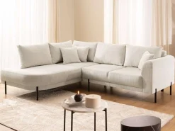 Home affaire Ecksofa »NELLIA L-Form mit Ottomane rechts oder links bestellbar, Breite 231 cm« enthält 5 Rückenkissen, angenehmen Sitzkomfort, belastbar bis 480kg