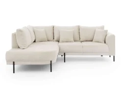 Home affaire Ecksofa »NELLIA L-Form mit Ottomane rechts oder links bestellbar, Breite 231 cm« enthält 5 Rückenkissen, angenehmen Sitzkomfort, belastbar bis 480kg