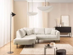 Home affaire Ecksofa »NELLIA L-Form mit Ottomane rechts oder links bestellbar, Breite 231 cm« enthält 5 Rückenkissen, angenehmen Sitzkomfort, belastbar bis 480kg