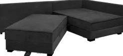 Home affaire Ecksofa »Night & Day L-Form, B: 316 cm mit Dauer-Schlaffunktion 180x200 cm« Set: Sofa & Hocker, Schlaffunktion, Bettkasten & Kissen, Boxspringbett