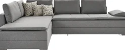 Home affaire Ecksofa »Night & Day L-Form, B: 324 cm, Dauer-Schlaffunktion und Armlehne« Schlaffunktion & Bettkasten, Boxspringbett 180x200 cm