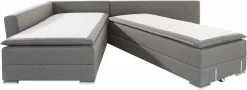 Home affaire Ecksofa »Night & Day L-Form, B: 324 cm, Dauer-Schlaffunktion und Armlehne« Schlaffunktion & Bettkasten, Boxspringbett 180x200 cm