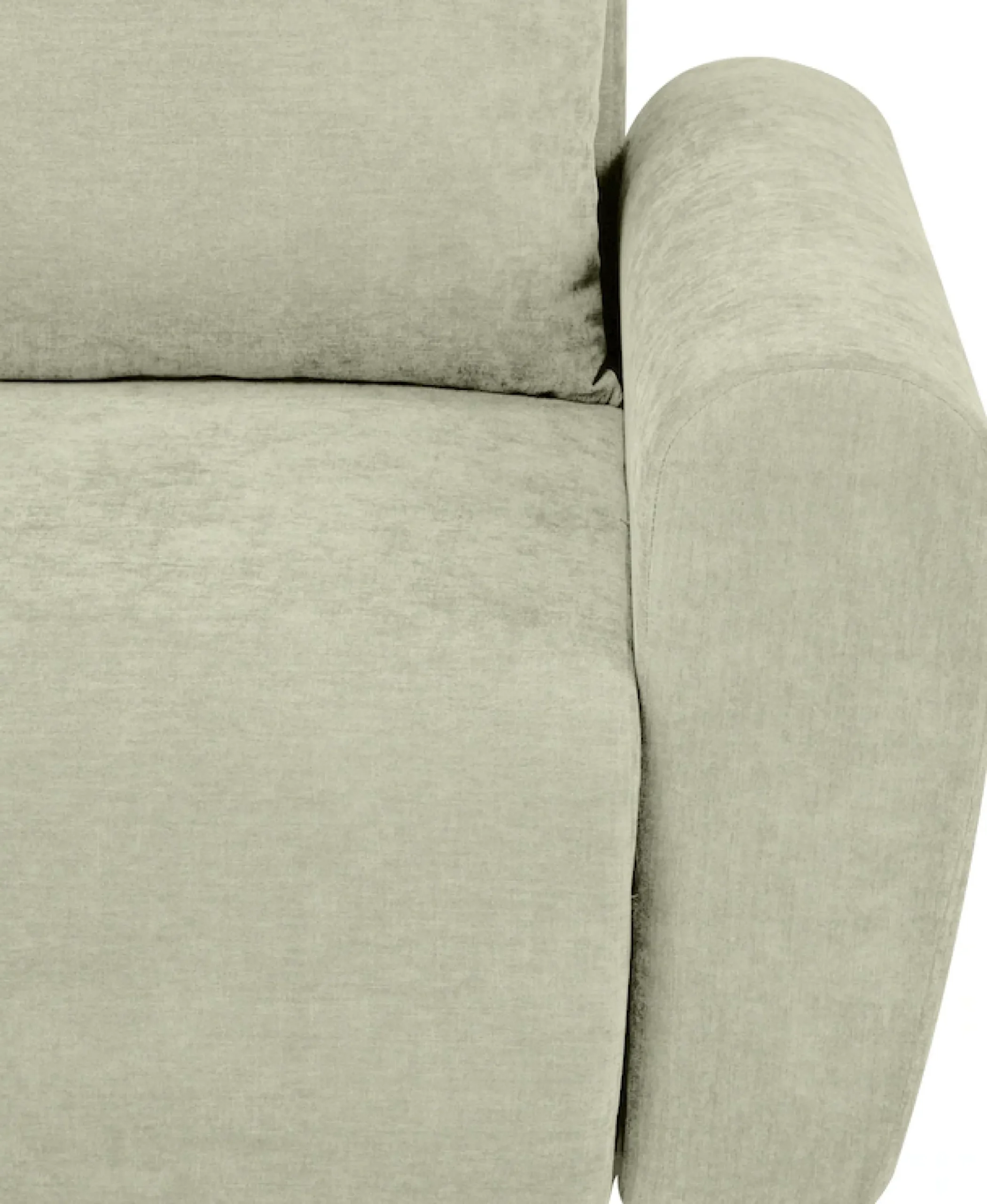 Home affaire Ecksofa »Nortrud-Uni, 241 cm, L-Form, mit Schlaffunktion u. Bettkasten« Recamiere rechts / links montierbar, Feinstruktur-Bezug