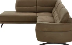 Home affaire Ecksofa »Novalis, Herz-Waage-Funktion & klappbarer Armlehne« Ergonomischer TTFK-Komfort, saugroboter-freundlich, frei stellbar