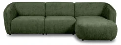Home affaire Ecksofa »OSTRUP Rundsofa, L-Form, Naturtöne, Boucle oder Chenille« Breite 280 cm, organische Form mit sanften Rundungen