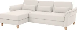 Home affaire Ecksofa »Palace L-Form« incl. Sitztiefenverstellung, wahlweise mit Schlaffunktion und Stauraum