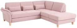Home affaire Ecksofa »Palace L-Form« incl. Sitztiefenverstellung, wahlweise mit Schlaffunktion und Stauraum