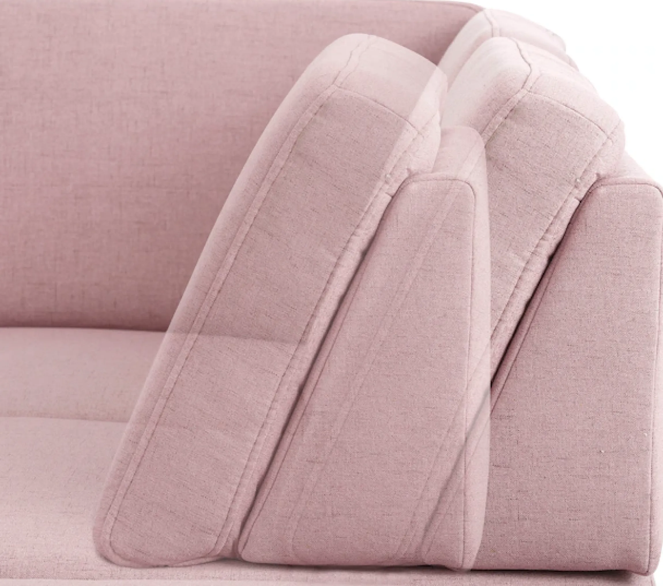 Home affaire Ecksofa »Palace L-Form« incl. Sitztiefenverstellung, wahlweise mit Schlaffunktion und Stauraum