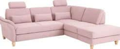 Home affaire Ecksofa »Palace L-Form« incl. Sitztiefenverstellung, wahlweise mit Schlaffunktion und Stauraum