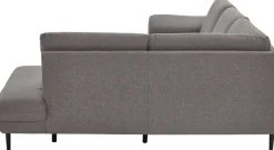 Home affaire Ecksofa »Sarsina: mit Tonnentaschen-Federkern, perfekt zum Entspannen L-Form« inklusive 2 motorischen Relaxfunktionen mit Herz-Waage-Beschlag
