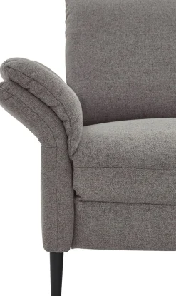 Home affaire Ecksofa »Sarsina: mit Tonnentaschen-Federkern, perfekt zum Entspannen L-Form« inklusive 2 motorischen Relaxfunktionen mit Herz-Waage-Beschlag