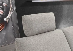 Home affaire Ecksofa »Sarsina: mit Tonnentaschen-Federkern, perfekt zum Entspannen L-Form« inklusive 2 motorischen Relaxfunktionen mit Herz-Waage-Beschlag