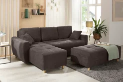 Home affaire Ecksofa »Scania L-Form« wahlweise mit Bettfunktion und Bettkasten