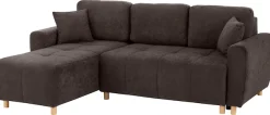 Home affaire Ecksofa »Scania L-Form« wahlweise mit Bettfunktion und Bettkasten