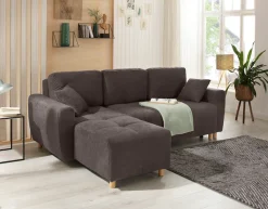 Home affaire Ecksofa »Scania L-Form« wahlweise mit Bettfunktion und Bettkasten
