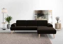 Home affaire Ecksofa »Swift Scandic Design, Federkern für hohen Sitzkomfort, L-Form« Federkern-Polsterung, B/T/H: 292/83/176 cm