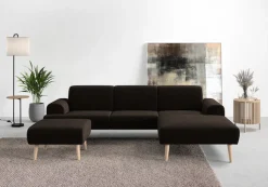 Home affaire Ecksofa »Swift Scandic Design, Federkern für hohen Sitzkomfort, L-Form« Federkern-Polsterung, B/T/H: 292/83/176 cm