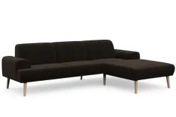 Home affaire Ecksofa »Swift Scandic Design, Federkern für hohen Sitzkomfort, L-Form« Federkern-Polsterung, B/T/H: 292/83/176 cm