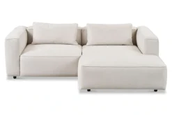 Home affaire Ecksofa »Tvinnet« Breite 228 cm, extra tiefe Sitzfläche, kubisches Sitzvergnügen