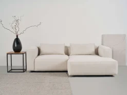 Home affaire Ecksofa »Tvinnet« Breite 228 cm, extra tiefe Sitzfläche, kubisches Sitzvergnügen