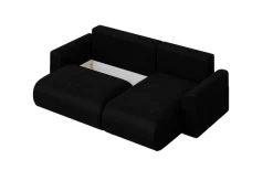 Home affaire Ecksofa »VasbySuyal Schlafsofa 235cm L-Form mit Recamiere beidseitig montierbar« Designsofa mit Bettfunktion und Bettkasten, Maße B/T/H: 235/138/80 cm