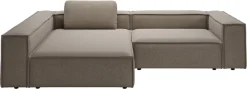 Home affaire Ecksofa »Watertown, moderne XXL L-Form, 306 cm breit« Komfortabel mit tiefer Sitzfläche – ideal für große Wohnräume