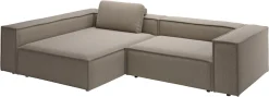 Home affaire Ecksofa »Watertown, moderne XXL L-Form, 306 cm breit« Komfortabel mit tiefer Sitzfläche – ideal für große Wohnräume