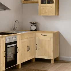 Home affaire Eckunterschrank »Alby« Breite 110 cm, 1 Tür und 1 Schublade
