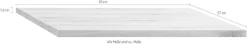 Home affaire Einlegeboden »Huven, Zubehör, Einlegeboden« Einlegeboden in Massiv Eiche, in 2 verschiedene Größen erhältlich