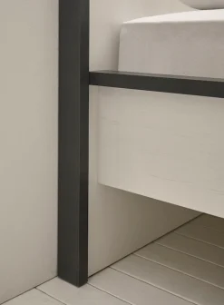 Home affaire Einzelbett »SHERWOOD Liegefläche 90/140 oder 180x200 cm« aus FSC®-zertifiziertem Holzwerkstoff, rustikaler Landhausstil