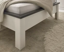 Home affaire Einzelbett »SHERWOOD Liegefläche 90/140 oder 180x200 cm« aus FSC®-zertifiziertem Holzwerkstoff, rustikaler Landhausstil
