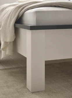 Home affaire Einzelbett »SHERWOOD Liegefläche 90/140 oder 180x200 cm« aus FSC®-zertifiziertem Holzwerkstoff, rustikaler Landhausstil