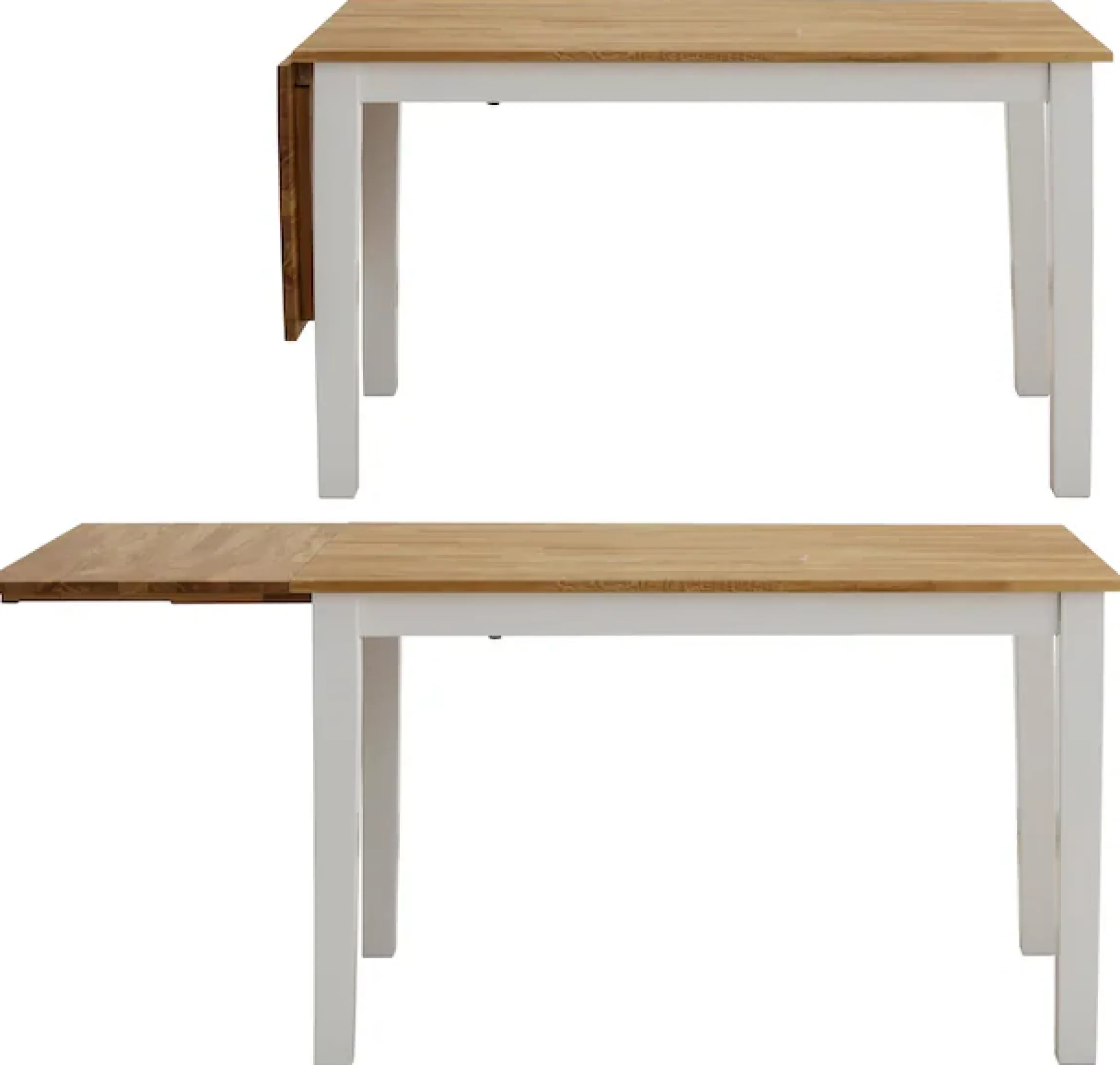Home affaire Essgruppe »Samba« Set, 5 Stk. tlg. mit ausklappbarem Esstisch