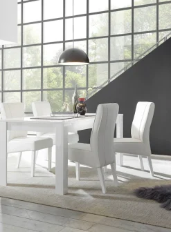 Home affaire Esstisch »Amalfi« , Breite 180 cm, erweiterbar durch Ansteckplatte