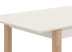 Home affaire Esstisch »Belfort, 160-200 cm, Elegant, modern und stilvolles Design« Verlängerbar durch Einlegeplatte, trendige Farbe