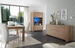 Home affaire Esstisch »Firenze« Beite 137-185 cm, inkl. Ansteckplatte