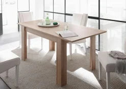 Home affaire Esstisch »Firenze« Beite 137-185 cm, inkl. Ansteckplatte