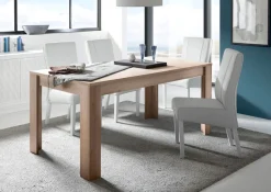 Home affaire Esstisch »Firenze« , Breite 180 cm, erweiterbar durch Ansteckplatte