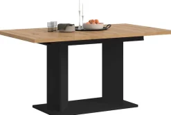 Home affaire Esstisch »GERO, 150-190 cm, ausziehbar, Säulengestell« in verschiedenen Ausführungen erhältlich, 1 Stk. tlg. Tisch, Esstisch, Esszimmer, Esszimmertisch, Küchetisch, Bartisch