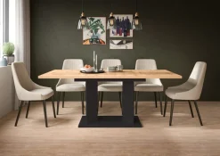 Home affaire Esstisch »GERO, 150-190 cm, ausziehbar, Säulengestell« in verschiedenen Ausführungen erhältlich, 1 Stk. tlg. Tisch, Esstisch, Esszimmer, Esszimmertisch, Küchetisch, Bartisch